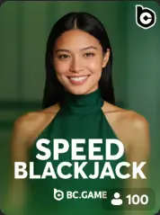 Speed Blackjack BC Game Deutschland game cover