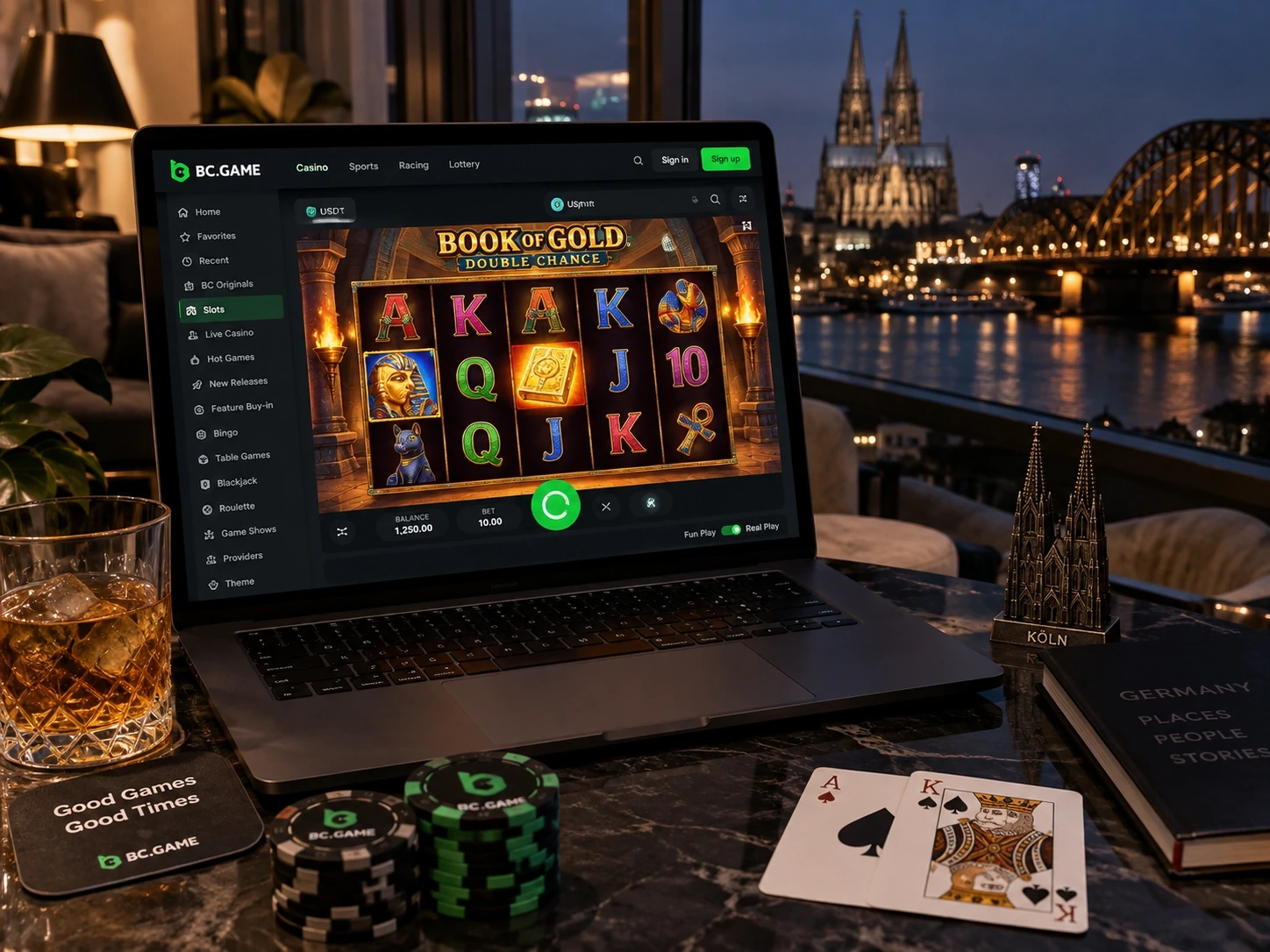 Casino-Spiele bei BC Game Deutschland