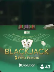 Blackjack First Person BC Game Deutschland game cover